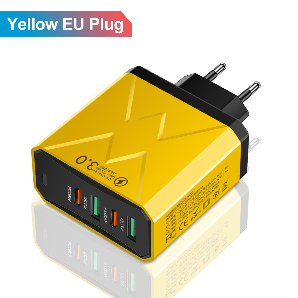 25W laddare för mobiltelefoner och surfplattor