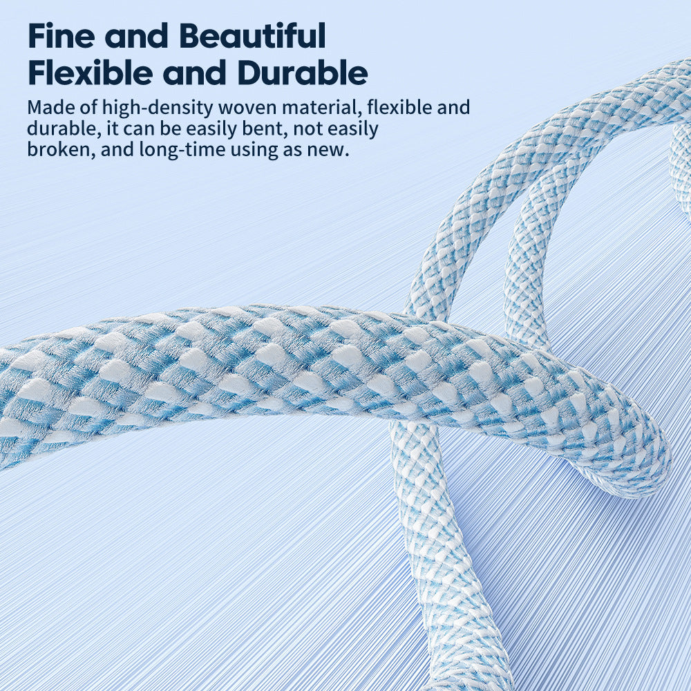 Toocki USB-C till USB-C snabbladdningskabel 100W / 60W – 1m