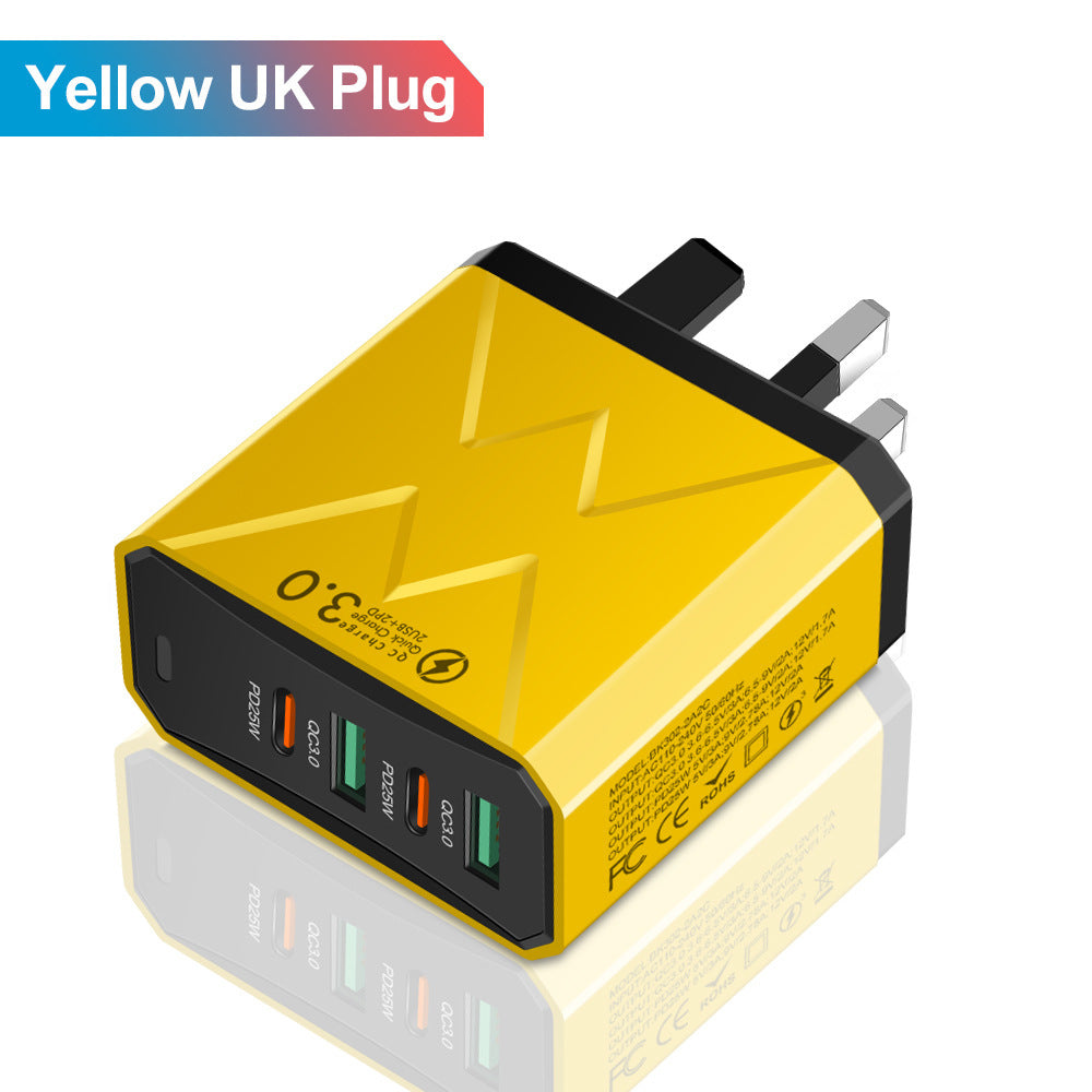 25W laddare för mobiltelefoner och surfplattor