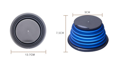 Trådlös laddare – Snabbladdning 5W/10W, ABS-plast och silikon