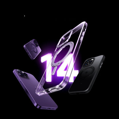 iPhone-Transparent Fulcrum Protective Phone Case