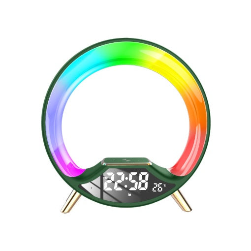 O Light 3-in-1 Wireless Charger, Bluetooth Speaker & Night Lamp