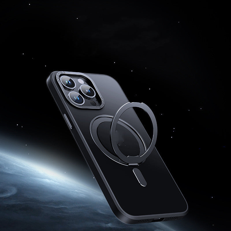 iPhone-Transparent Fulcrum Protective Phone Case