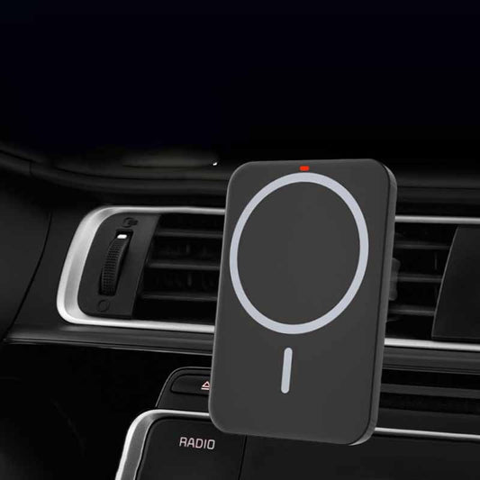 Car Magnetic Wireless Charger & Navigation Holder – 15W Fast Charging