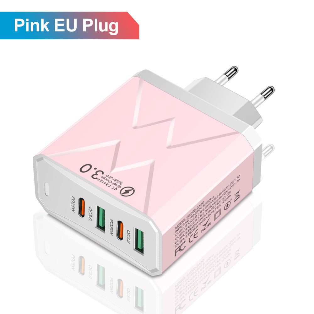 25W laddare för mobiltelefoner och surfplattor