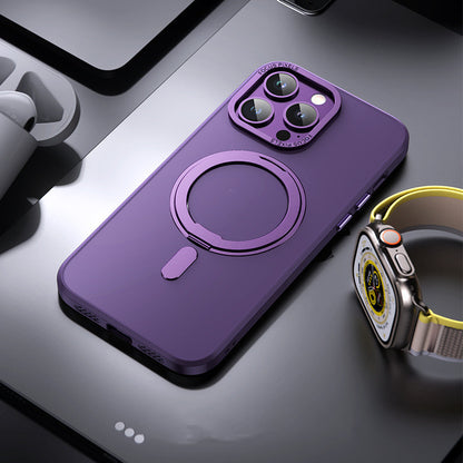 iPhone-Transparent Fulcrum Protective Phone Case