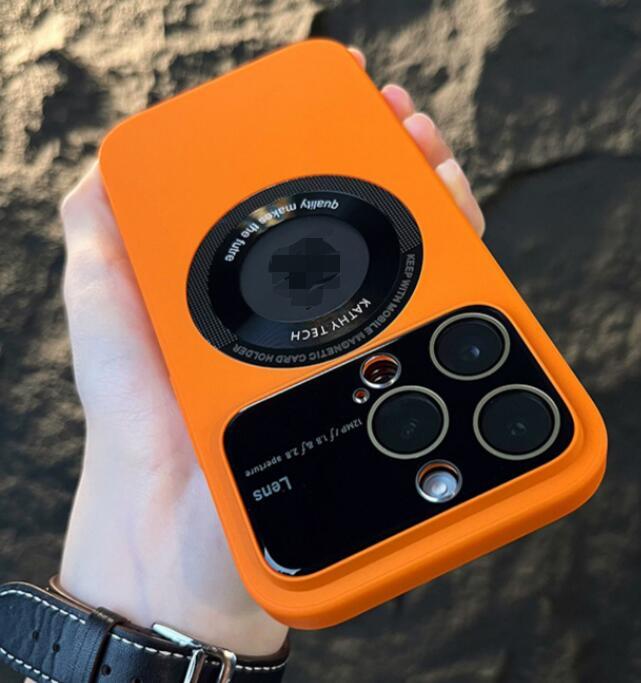 Frostat, falltåligt iPhone-skal – Magnetiskt sugrör