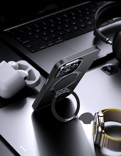 iPhone-Transparent Fulcrum Protective Phone Case