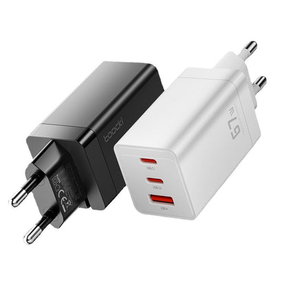67W GaN snabbladdare – USB och USB-C, kompakt höghastighetsladdning