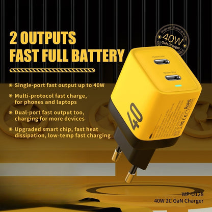 Apple iPhone snabbladdare 40W USB-C-adapter